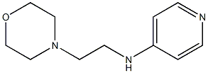 N-[2-(morpholin-4-yl)ethyl]pyridin-4-amine Struktur