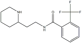 N-[2-(piperidin-2-yl)ethyl]-2-(trifluoromethyl)benzamide