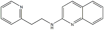 N-[2-(pyridin-2-yl)ethyl]quinolin-2-amine Structure