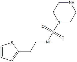  N-[2-(thiophen-2-yl)ethyl]piperazine-1-sulfonamide