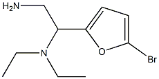 N-[2-amino-1-(5-bromo-2-furyl)ethyl]-N,N-diethylamine