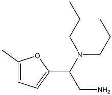 N-[2-amino-1-(5-methyl-2-furyl)ethyl]-N,N-dipropylamine Structure