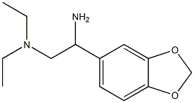 N-[2-amino-2-(1,3-benzodioxol-5-yl)ethyl]-N,N-diethylamine|