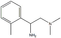 N-[2-amino-2-(2-methylphenyl)ethyl]-N,N-dimethylamine Structure