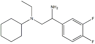  N-[2-amino-2-(3,4-difluorophenyl)ethyl]-N-cyclohexyl-N-ethylamine