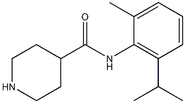 N-[2-methyl-6-(propan-2-yl)phenyl]piperidine-4-carboxamide Structure