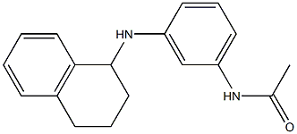 N-[3-(1,2,3,4-tetrahydronaphthalen-1-ylamino)phenyl]acetamide