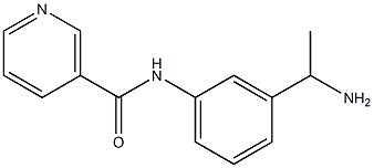 N-[3-(1-aminoethyl)phenyl]nicotinamide,,结构式