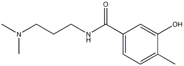 N-[3-(dimethylamino)propyl]-3-hydroxy-4-methylbenzamide