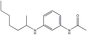 N-[3-(heptan-2-ylamino)phenyl]acetamide