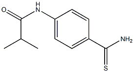 N-[4-(aminocarbonothioyl)phenyl]-2-methylpropanamide