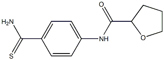  N-[4-(aminocarbonothioyl)phenyl]tetrahydrofuran-2-carboxamide