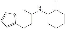 N-[4-(furan-2-yl)butan-2-yl]-2-methylcyclohexan-1-amine Structure