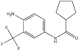 N-[4-amino-3-(trifluoromethyl)phenyl]cyclopentanecarboxamide