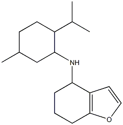  N-[5-methyl-2-(propan-2-yl)cyclohexyl]-4,5,6,7-tetrahydro-1-benzofuran-4-amine