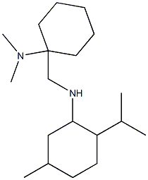  N-{[1-(dimethylamino)cyclohexyl]methyl}-5-methyl-2-(propan-2-yl)cyclohexan-1-amine