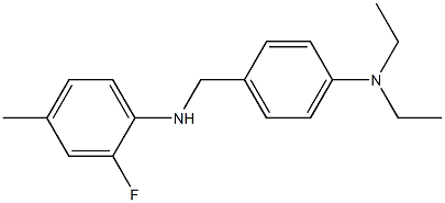 N-{[4-(diethylamino)phenyl]methyl}-2-fluoro-4-methylaniline