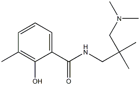  N-{2-[(dimethylamino)methyl]-2-methylpropyl}-2-hydroxy-3-methylbenzamide