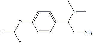 N-{2-amino-1-[4-(difluoromethoxy)phenyl]ethyl}-N,N-dimethylamine