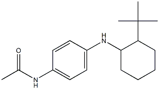  N-{4-[(2-tert-butylcyclohexyl)amino]phenyl}acetamide