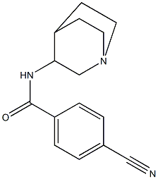 N-1-azabicyclo[2.2.2]oct-3-yl-4-cyanobenzamide