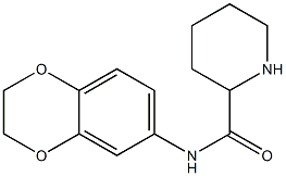 N-2,3-dihydro-1,4-benzodioxin-6-ylpiperidine-2-carboxamide Structure