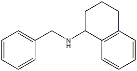 N-benzyl-1,2,3,4-tetrahydronaphthalen-1-amine Struktur