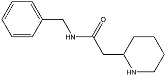 N-benzyl-2-(piperidin-2-yl)acetamide Structure