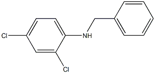 N-benzyl-2,4-dichloroaniline 结构式