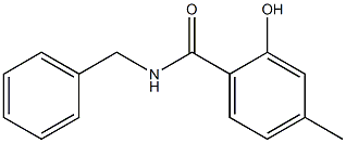 N-benzyl-2-hydroxy-4-methylbenzamide Structure