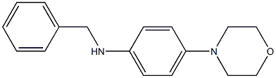 N-benzyl-4-(morpholin-4-yl)aniline Structure