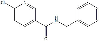 N-benzyl-6-chloropyridine-3-carboxamide Structure