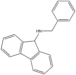 N-benzyl-9H-fluoren-9-amine Struktur
