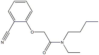 N-butyl-2-(2-cyanophenoxy)-N-ethylacetamide