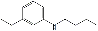 N-butyl-3-ethylaniline Struktur