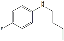 N-butyl-4-fluoroaniline Structure