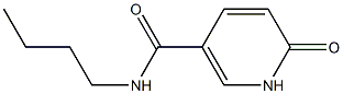 N-butyl-6-oxo-1,6-dihydropyridine-3-carboxamide Structure