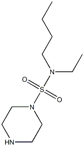 N-butyl-N-ethylpiperazine-1-sulfonamide