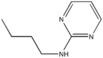 N-ブチルピリミジン-2-アミン 化学構造式