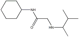 N-cyclohexyl-2-[(3-methylbutan-2-yl)amino]acetamide|