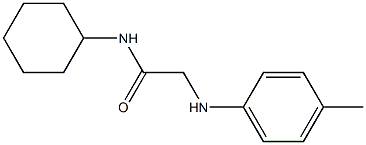  N-cyclohexyl-2-[(4-methylphenyl)amino]acetamide