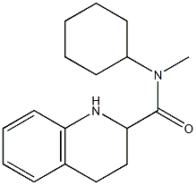 N-cyclohexyl-N-methyl-1,2,3,4-tetrahydroquinoline-2-carboxamide