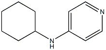 N-cyclohexylpyridin-4-amine Structure