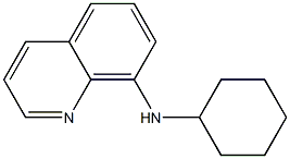 N-cyclohexylquinolin-8-amine 化学構造式