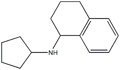 N-cyclopentyl-1,2,3,4-tetrahydronaphthalen-1-amine Structure