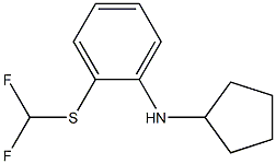 N-cyclopentyl-2-[(difluoromethyl)sulfanyl]aniline