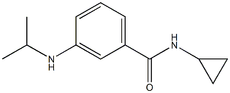 N-cyclopropyl-3-(propan-2-ylamino)benzamide