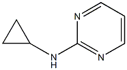 N-cyclopropylpyrimidin-2-amine 化学構造式