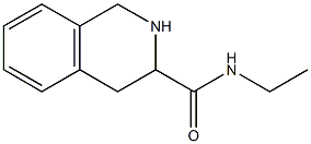 N-ethyl-1,2,3,4-tetrahydroisoquinoline-3-carboxamide Struktur