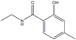 N-ethyl-2-hydroxy-4-methylbenzamide Structure